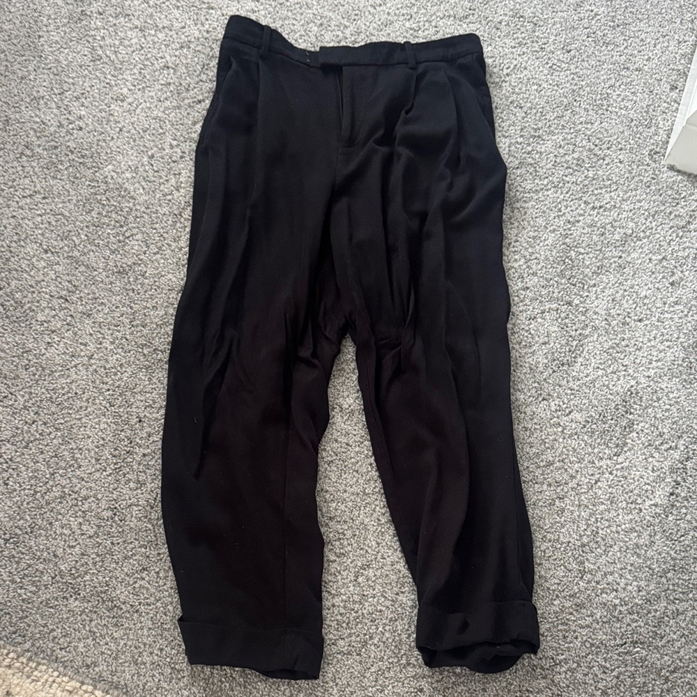Everlane Women’s Classic  Cropped Black Dress Pants